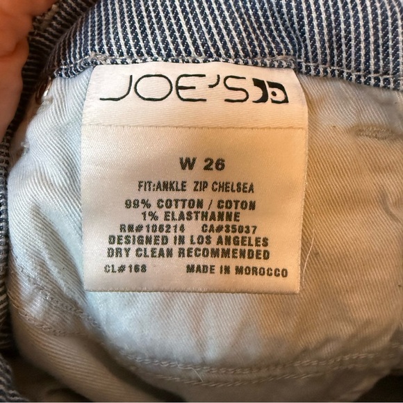 Joe's Jeans | Ankle Zip Chelsea Jeans | Sz 26 - Picture 7 of 9